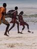 Foci a tengerparton: maasai fiatalok (Zanzibr)